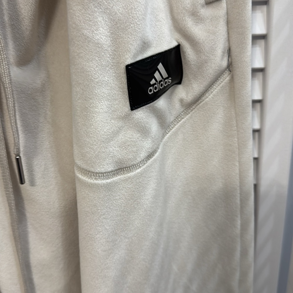 Adidas plus size velvet jogging pants - Picture 2 of 6
